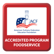 American Culinary Federation, Inc. Accreditation Badge - Foodservice